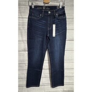 Womens Kut From The Kloth KATY High-Rise Ankle Straight Leg JEANS Size 2
